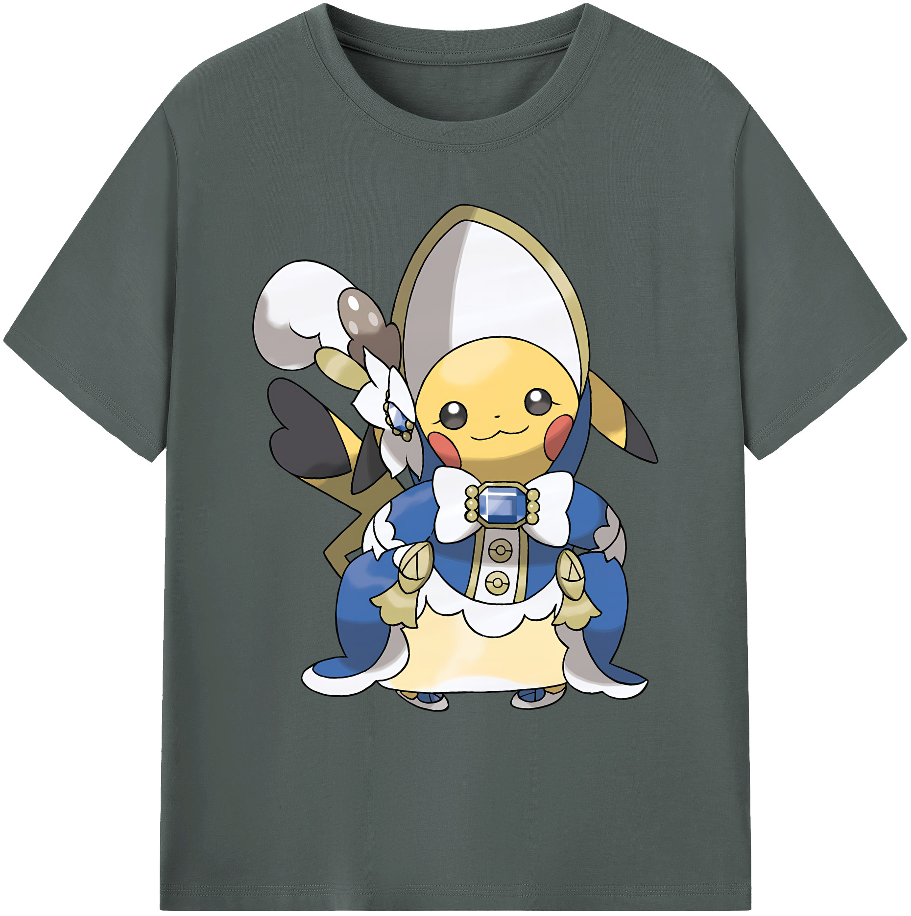 （画像用） ポケットモンスター Pokémon 綿100％ メンズ半袖Tシャツ｜肌触りやわらか＆通気性